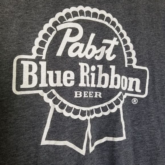 🍺Men's Pabst Blue Ribbon Beer T-Shirts - Picture 2 of 5